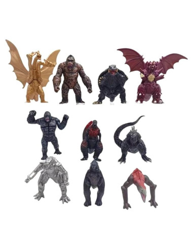 Figuras de Acción Mini Dinosaurios Shengchang 10 Oro PVC