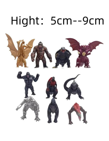 Figuras de Acción Mini Dinosaurios Shengchang 10 Oro PVC