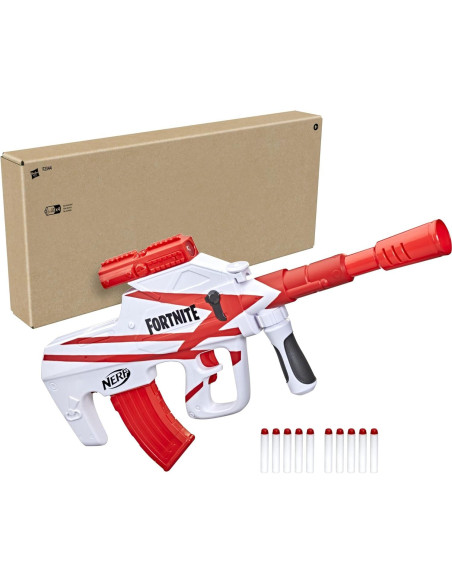 Lanzador Nerf Fortnite B-AR Motorizado 10 Dardos Hasbro Lanzador Nerf Fortnite B-AR Motorizado 10 Dardos Hasbro