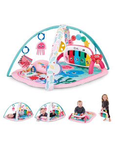 Gimnasio Musical Baby Einstein Exploradores del Océano 4-en-1 Rosa