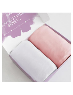 Sábanas Ajustadas Biloban para Cuna Dream On Me 100% Algodón