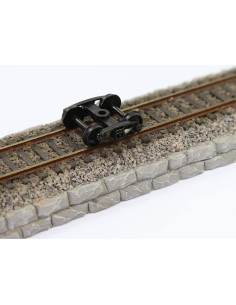 12 Piezas Bogies de Plástico Evemodel Escala HO Accesorios 2