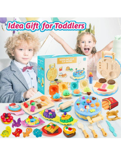 Juego de Masa Pastel de Cumpleaños VConejo 42 Piezas 2