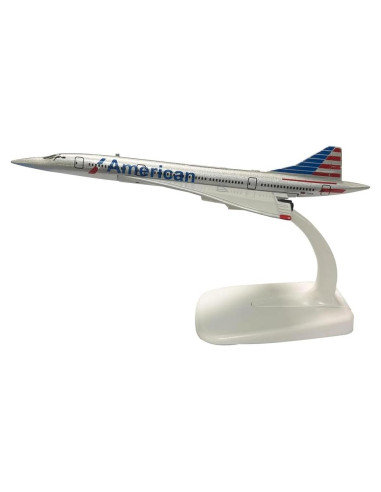 Modelo Concorde Supersónico Suliutoys 1:400 Detallado