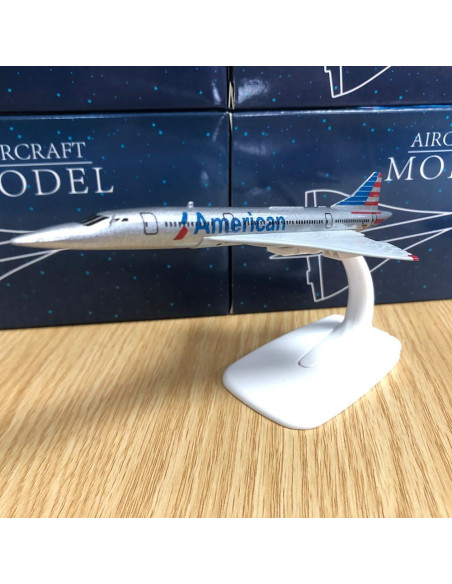 Modelo Concorde Supersónico Suliutoys 1:400 Detallado