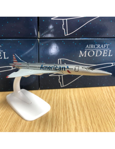 Modelo Concorde Supersónico Suliutoys 1:400 Detallado