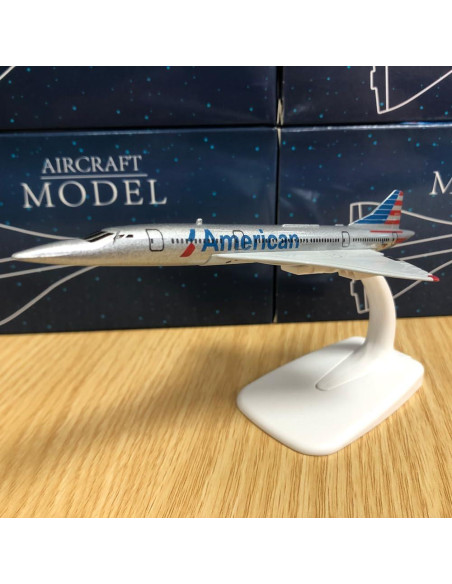 Modelo Concorde Supersónico Suliutoys 1:400 Detallado