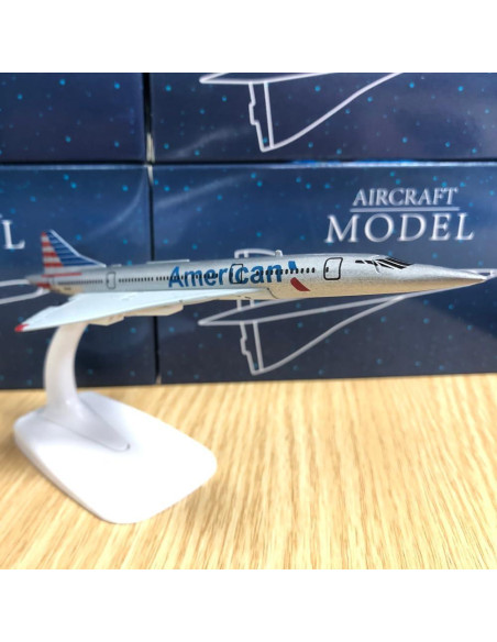 Modelo Concorde Supersónico Suliutoys 1:400 Detallado