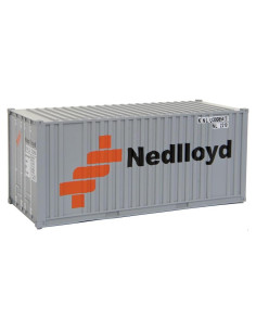 Contenedor Corrugado 20' HO Walthers Ned-Lloyd 949-8005