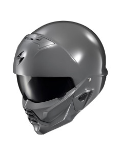Casco Abierto ScorpionEXO Covert 2 Gris Cemento 2,72 kg