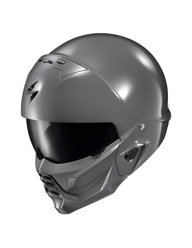 Casco Abierto ScorpionEXO Covert 2 Gris Cemento 2,72 kg