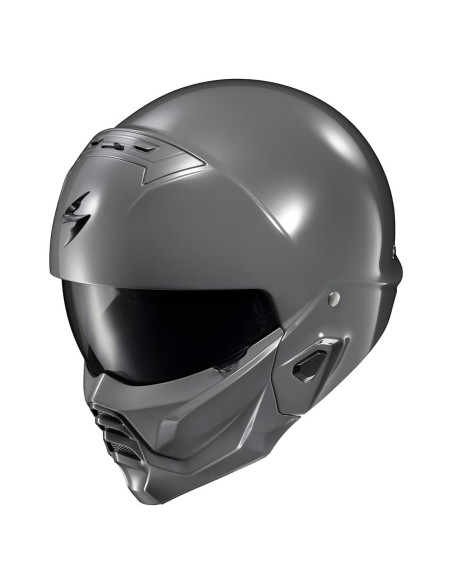 Casco Abierto ScorpionEXO Covert 2 Gris Cemento 2,72 kg