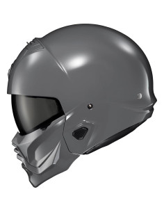 Casco Abierto ScorpionEXO Covert 2 Gris Cemento 2,72 kg 2