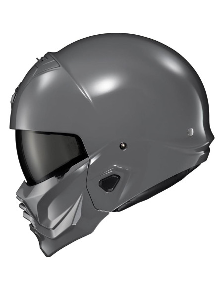 Casco Abierto ScorpionEXO Covert 2 Gris Cemento 2,72 kg