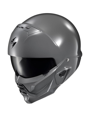 Casco Abierto ScorpionEXO Covert 2 Gris Cemento 2,72 kg