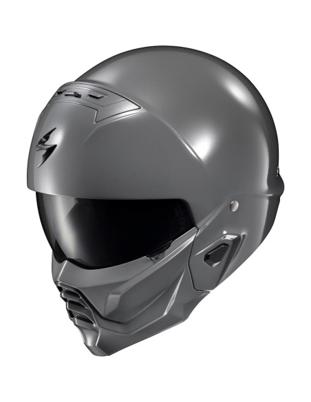 Casco Abierto ScorpionEXO Covert 2 Gris Cemento 2,72 kg