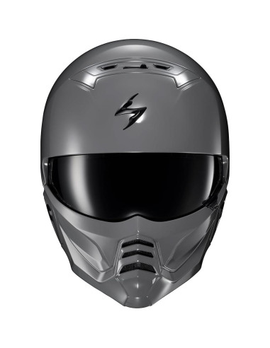 Casco Abierto ScorpionEXO Covert 2 Gris Cemento 2,72 kg