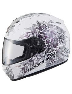 Casco Integral ScorpionEXO R320 Blanco 2X con Visera Pinlock