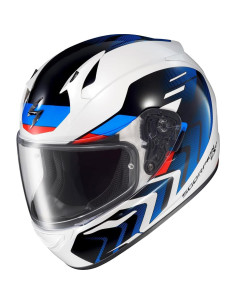 Casco Integral ScorpionEXO R320 Blanco/Azul/Rojo Pequeño 2