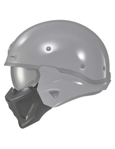 Cubierta de Barbilla Scorpion EXO Covert X Gris Cemento