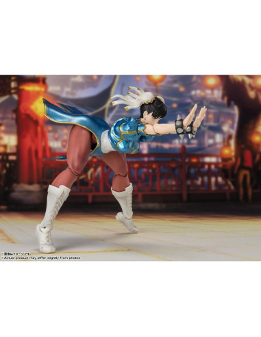 Figura de Acción Chun-Li Atuendo Clásico Bandai S.H.Figuarts