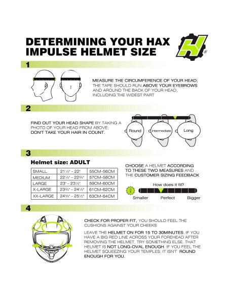 Casco HAX Impulse Amarillo Doble Visera 2,09 kg