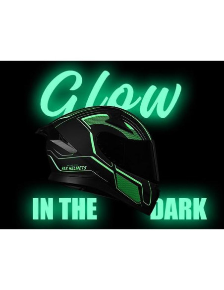 Casco HAX Impulse Amarillo Doble Visera 2,09 kg