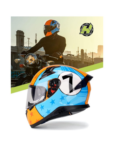 Casco HAX Impulse L de cara completa con Pinlock y UV
