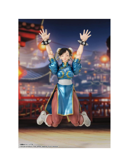 Figura de Acción Chun-Li Atuendo Clásico Bandai S.H.Figuarts