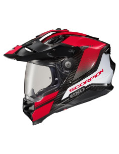 Casco Integral ScorpionEXO XT9000 Carbon Aventura Rojo XL