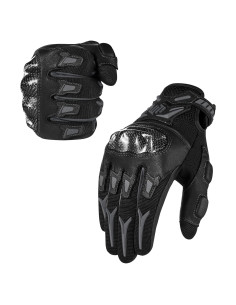 Guantes de Motociclismo ILM GST301 Táctiles y Ajustables