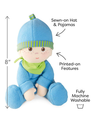 Muñeco de Bebé HABA Snug Up Luis 20 cm Lavable
