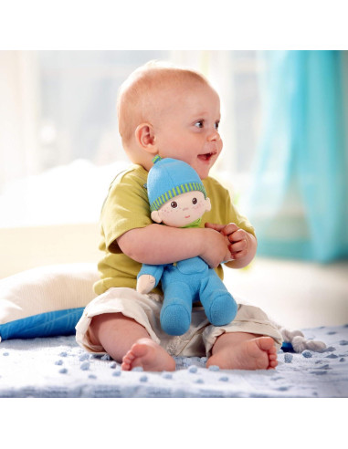 Muñeco de Bebé HABA Snug Up Luis 20 cm Lavable
