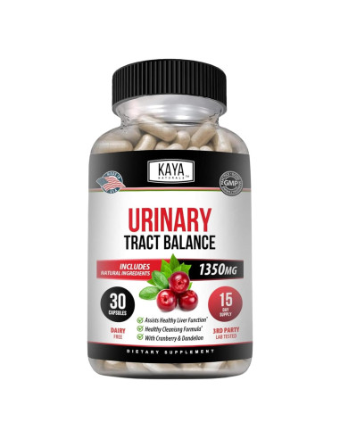 Suplemento D-Mannose Kaya Naturals 30 Cápsulas Vegetales