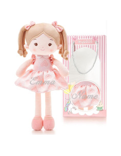 Muñeca de trapo personalizada LeyaDoll 40 cm suave