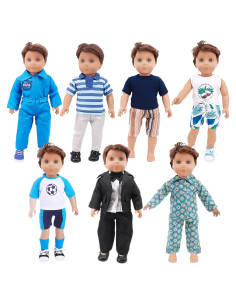 SOTOGO 7 Conjuntos Ropa Muñeca 45-46 cm Accesorios