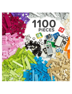 Juego de Bloques de Construcción 1100 Piezas Play Platoon