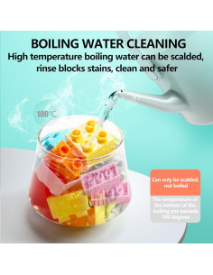 Conjunto de Ladrillos Educativos EKIND 1000 Pcs Colores 2