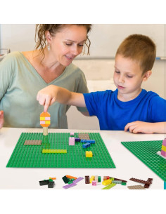 Placas Base Lekebaby 6 Piezas 25,4 cm para Construcción 2