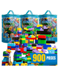 Bloques Dimple 900 Piezas Multicolores para Niños 3+