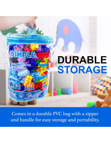 Bloques Dimple 900 Piezas Multicolores para Niños 3+