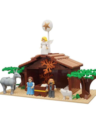 Juego de Nacimiento Tradicional Nativity Bricks 315 Piezas