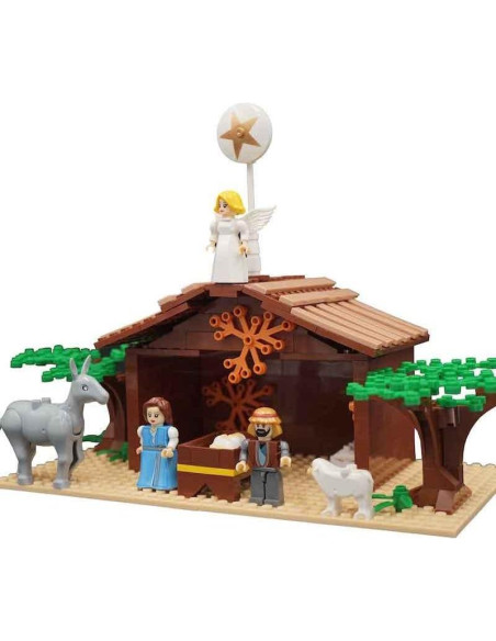 Juego de Nacimiento Tradicional Nativity Bricks 315 Piezas
