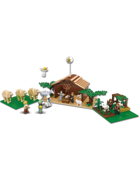 Juego de Nacimiento Tradicional Nativity Bricks 315 Piezas