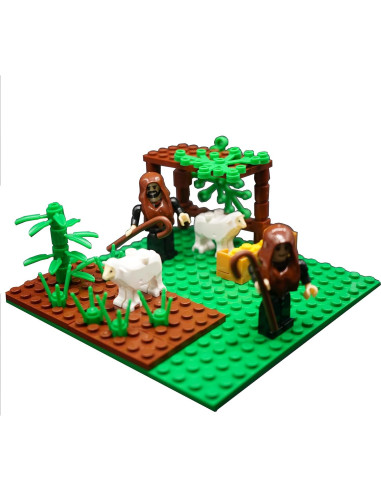 Juego de Nacimiento Tradicional Nativity Bricks 315 Piezas