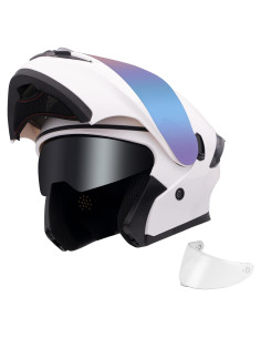 Casco Modular JQF Gear FF808 Doble Visor Abatible L