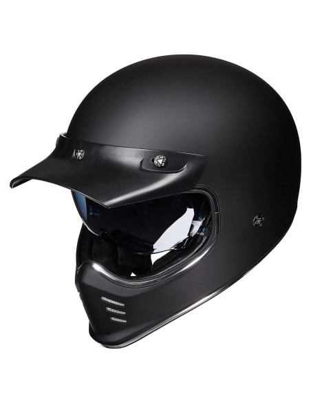 Casco Integral ILM Z502 Negro Mate XXL para Motocicleta Casco Integral ILM Z502 Negro Mate XXL para Motocicleta
