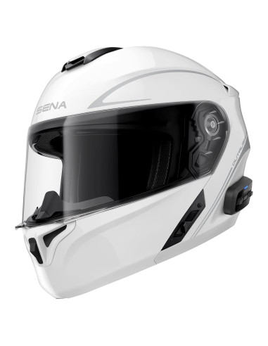 Casco Modular Sena Outrush R Bluetooth Intercomunicador S