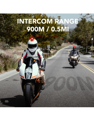 Casco Modular Sena Outrush R Bluetooth Intercomunicador S