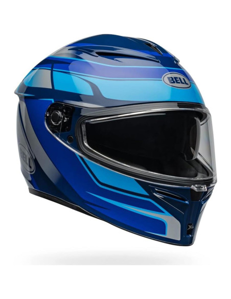 Casco Bell Lithium MIPS Grande Azul Brillo con Ventilación